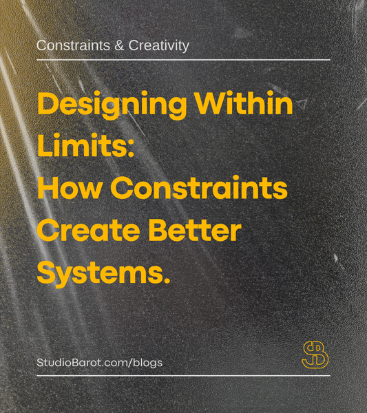 Designing Within Limits: How Constraints Create Better Systems
