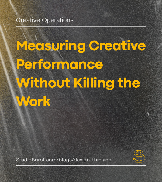 Measuring Creative Performance Without Killing the Work