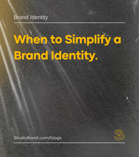 When to Simplify a Brand Identity
